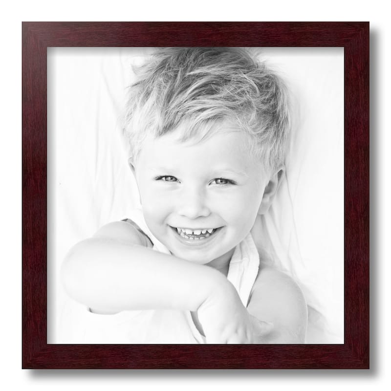 ArtToFrames Metro Modern 15x15 Inch Picture Frame, 1.25 Inch MDF Poster Frame Available in Multiple Colors (FRBW26-15x15)
