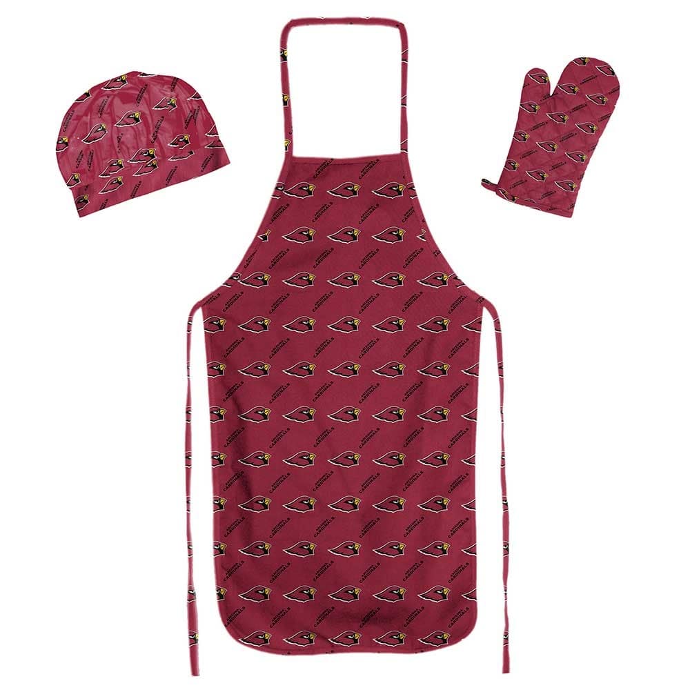 NFL Officially Licensed 3-piece BBQ Apron, Mitt, Hat Set