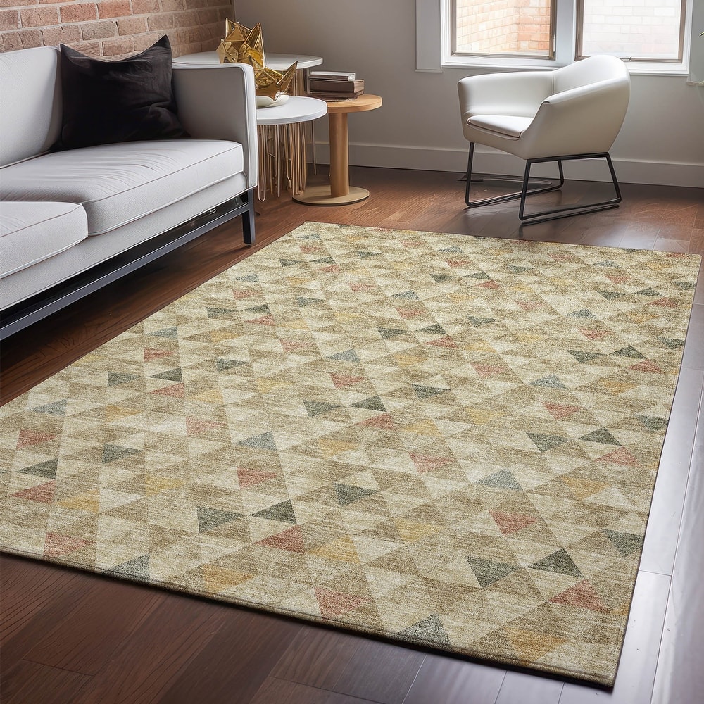 Premium Washable Super Soft Modern Mid Century Mayfield Rug