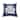 Stupell No Wake Zone Nautical Phrase Bold Blue Decorative Printed Throw Pillow by Daphne Polselli