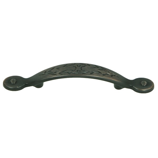 Oil Rubbed Bronze 3" Cabinet Fluted Pull 5" length 