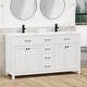 preview thumbnail 21 of 143, Modern Bathroom Vanity with Sink & Faucet Storage Cabinet Set