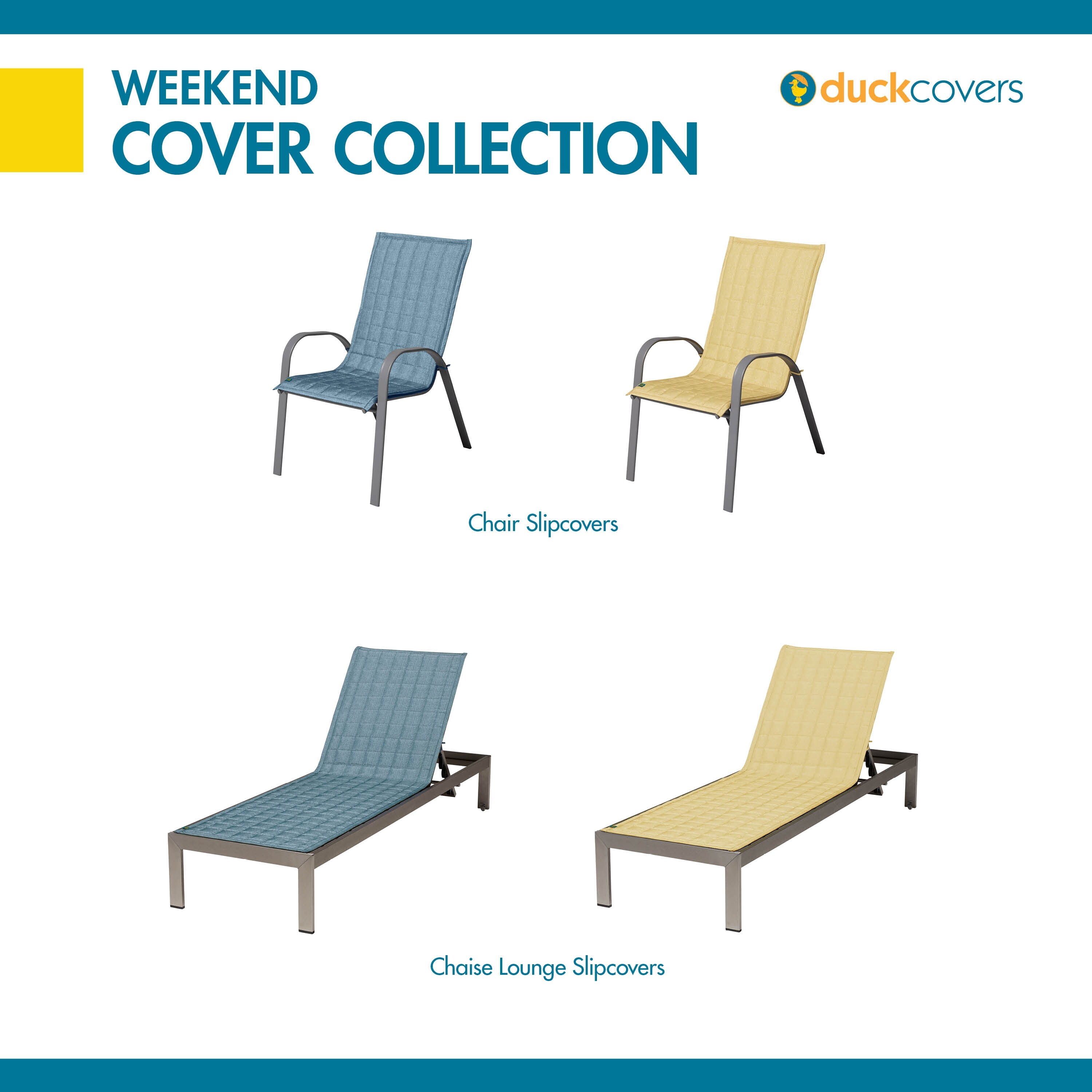 Shop Duck Covers Weekend 80 Inch Patio Chaise Slipcover Straw Overstock 31060417 Blue Shadow