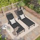 Option 2pcs Chairs, Black