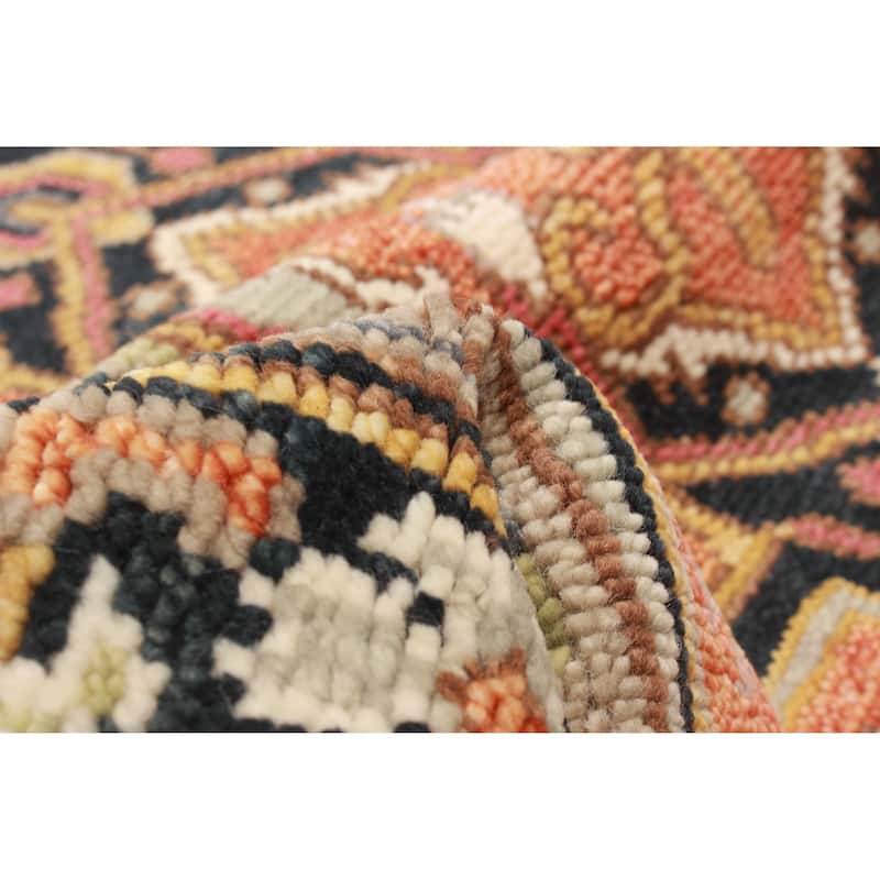 ECARPETGALLERY Hand-knotted Jules Serapi Dark Copper Wool Rug - 4'11 x 8'1
