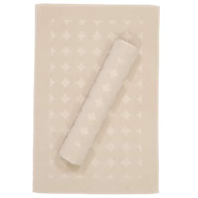 Authentic Hotel and Spa Turkish Cotton Bath Mat (Set of 2)