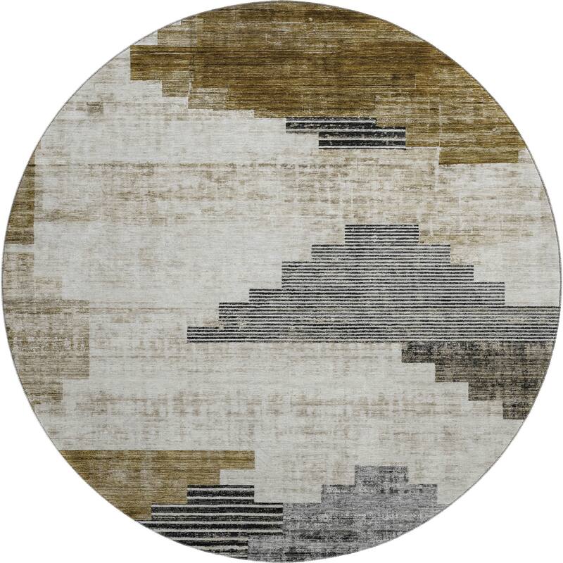 Premium Washable Super Soft Geo Global Mayfield Rug