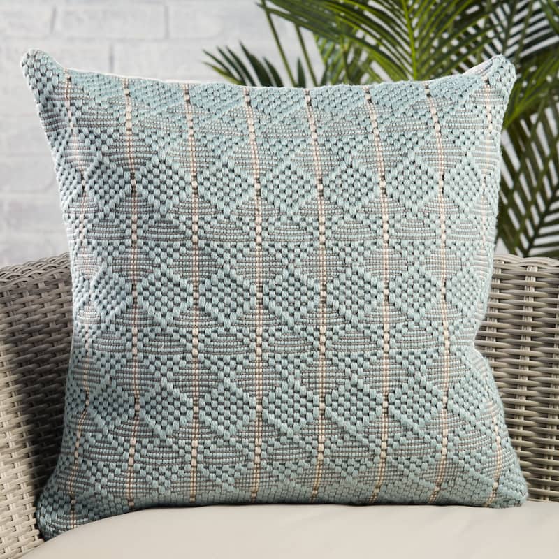 Lindy Indoor/ Outdoor Geometric Pillow