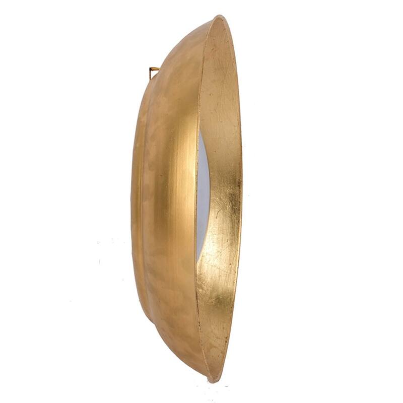 D18.7 x 3.9" Wall Mirror With Led Lighting