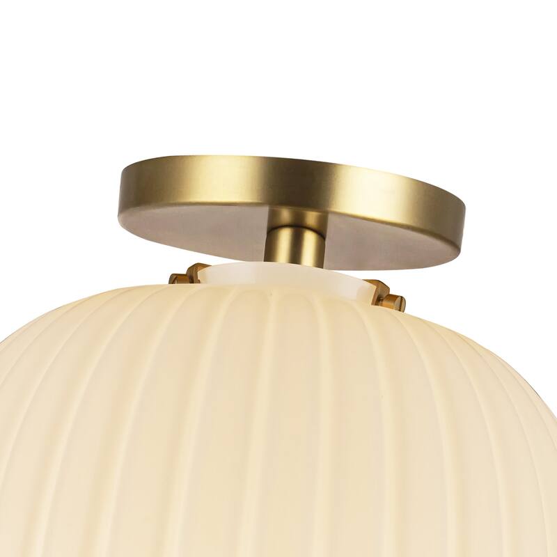 Alora Lighting SF579112 Cherise 12" Wide Semi-Flush Ceiling Fixture