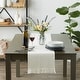 preview thumbnail 25 of 73, DII Variegated Taupe Fringe Table Runner 13x72