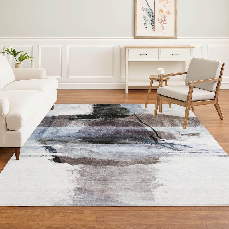 Premium Washable Super Soft Contemporary Chic Mayfield Rug