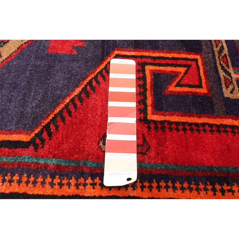 ECARPETGALLERY Hand-knotted Konya Anatolian Red Wool Rug - 4'2 x 6'9