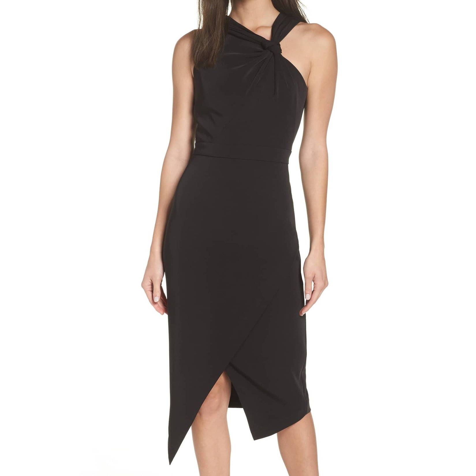 harlyn asymmetrical sheath dress