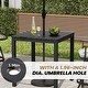 preview thumbnail 8 of 37, 3/5-Piece Outdoor Bar Stool Set Aluminum Swivel Bar Stools with Sunbrella Cushion