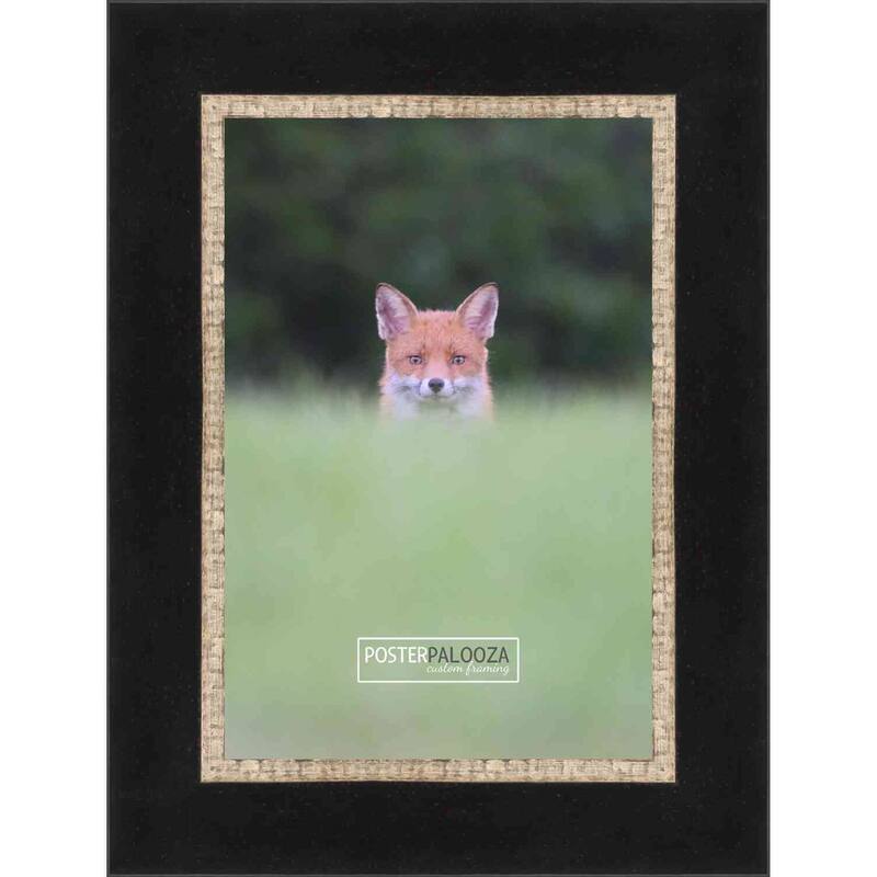 34x24 Traditional Complete Wood Picture Frame with UV Acrylic, Foam Board Backing, & Hardware
