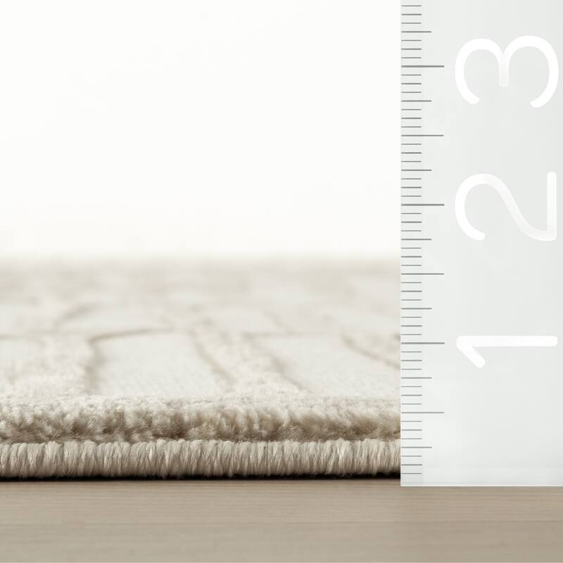 Nuloom Kailani Geometric Machine Washable Area Rug