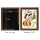 preview thumbnail 108 of 138, Printed Tuscan Fruits IV -Framed Print w/glass-Cherry Red