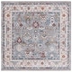 preview thumbnail 13 of 112, SAFAVIEH Lauren Ralph Lauren Lefka Rug 6'7" Square - Grey Blue/Ivory - Square