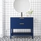 preview thumbnail 1 of 49, Plywood Freestanding Bathroom Vanity Set with Integrated Sink