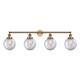 Option Brushed Brass / Clear