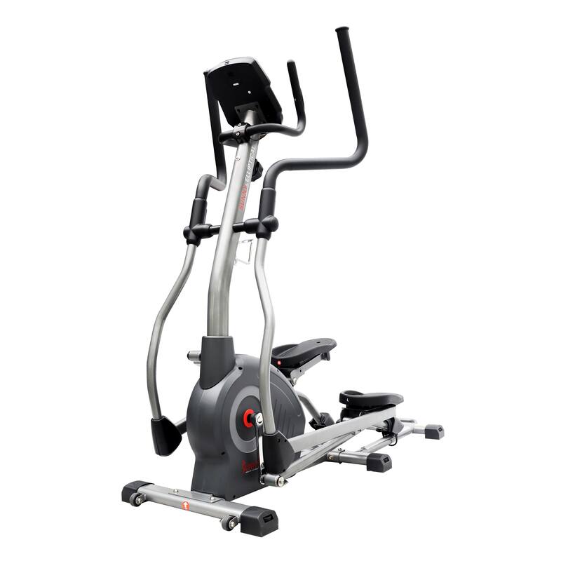 Sunny Health & Fitness Elite Cross Trainer Elliptical and Exclusive SunnyFit App - SF-E320048 - 67.3L x 27.8W x 65.7H