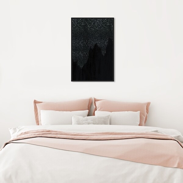 Oliver Gal 'Glitter Night of Stars' Nature and Landscape Wall Art