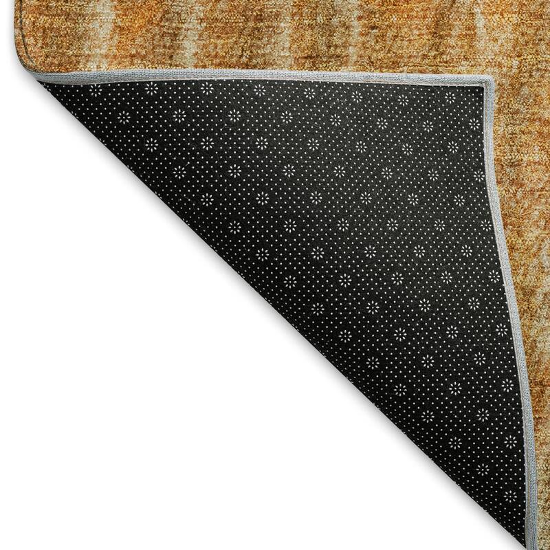 Machine Washable Indoor/ Outdoor Contemporary Ombre Chantille Rug