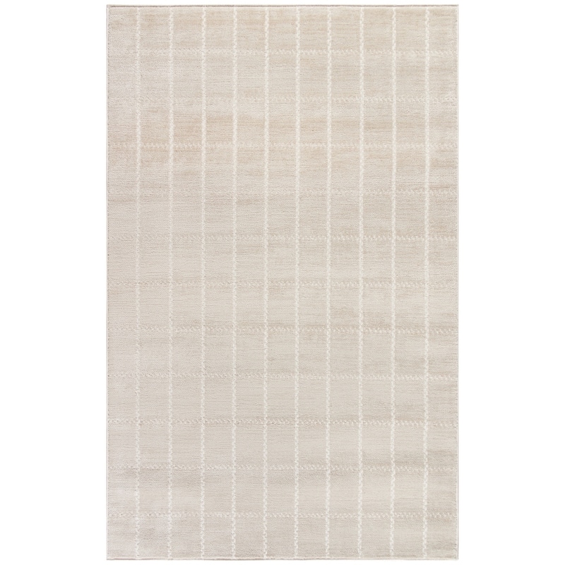 Fiki Geometric Area Rug By HomeRoots - 4' x 6'