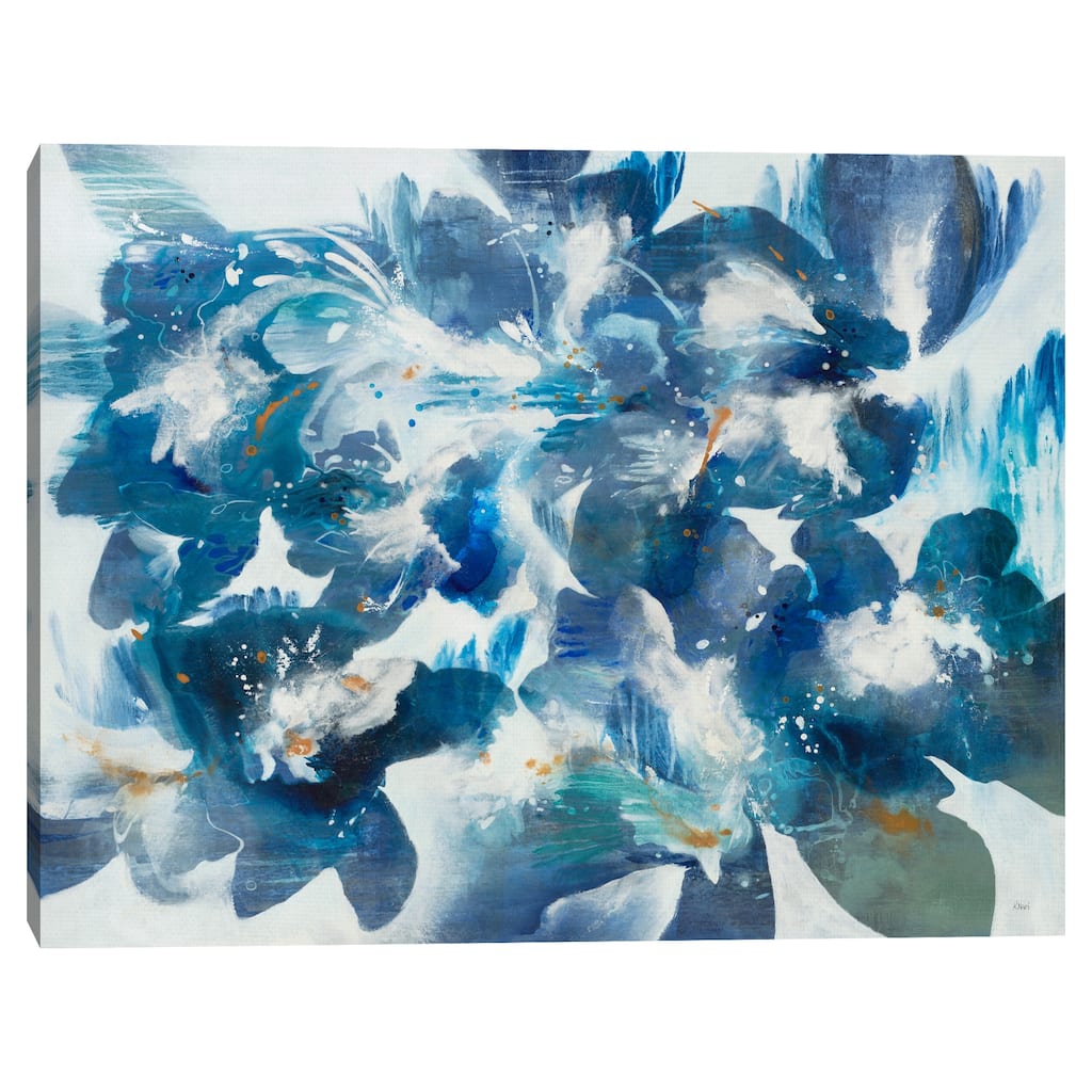 Blue Velveteen by K. Nari Canvas Art Print