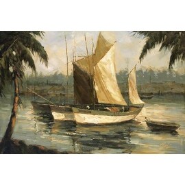 Journey’S End I by Bolo Boats And Ships Art Print - Overstock - 12214006