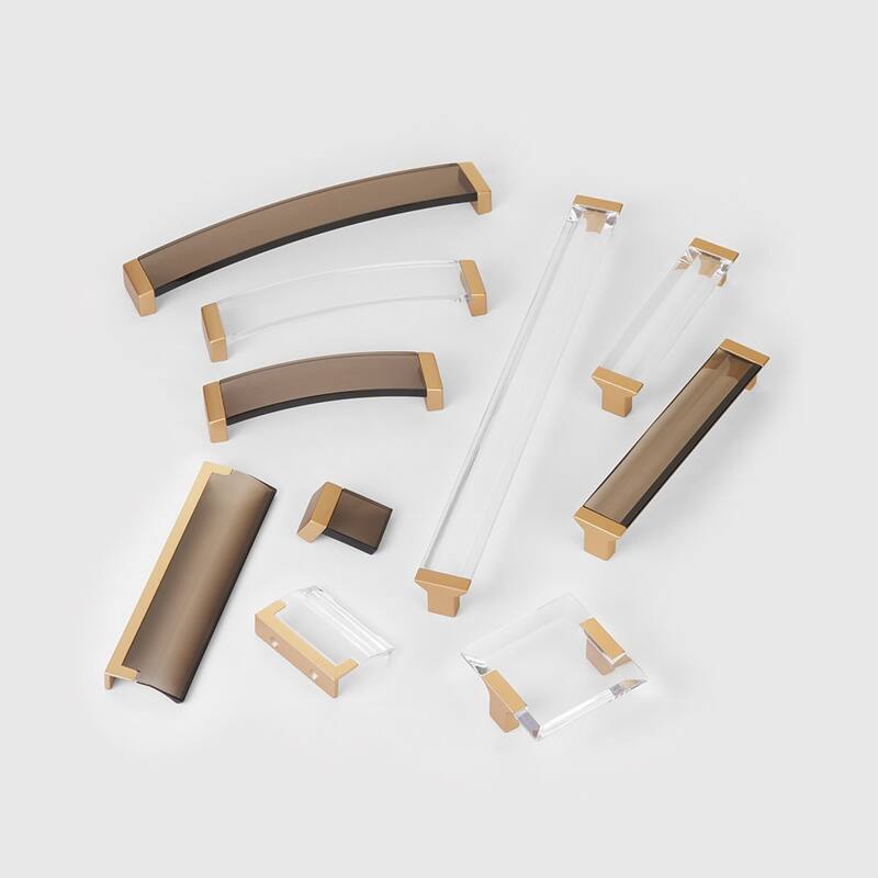 Schaub and Company 323-SM Positano 1-1/4" Center to Center Smoke