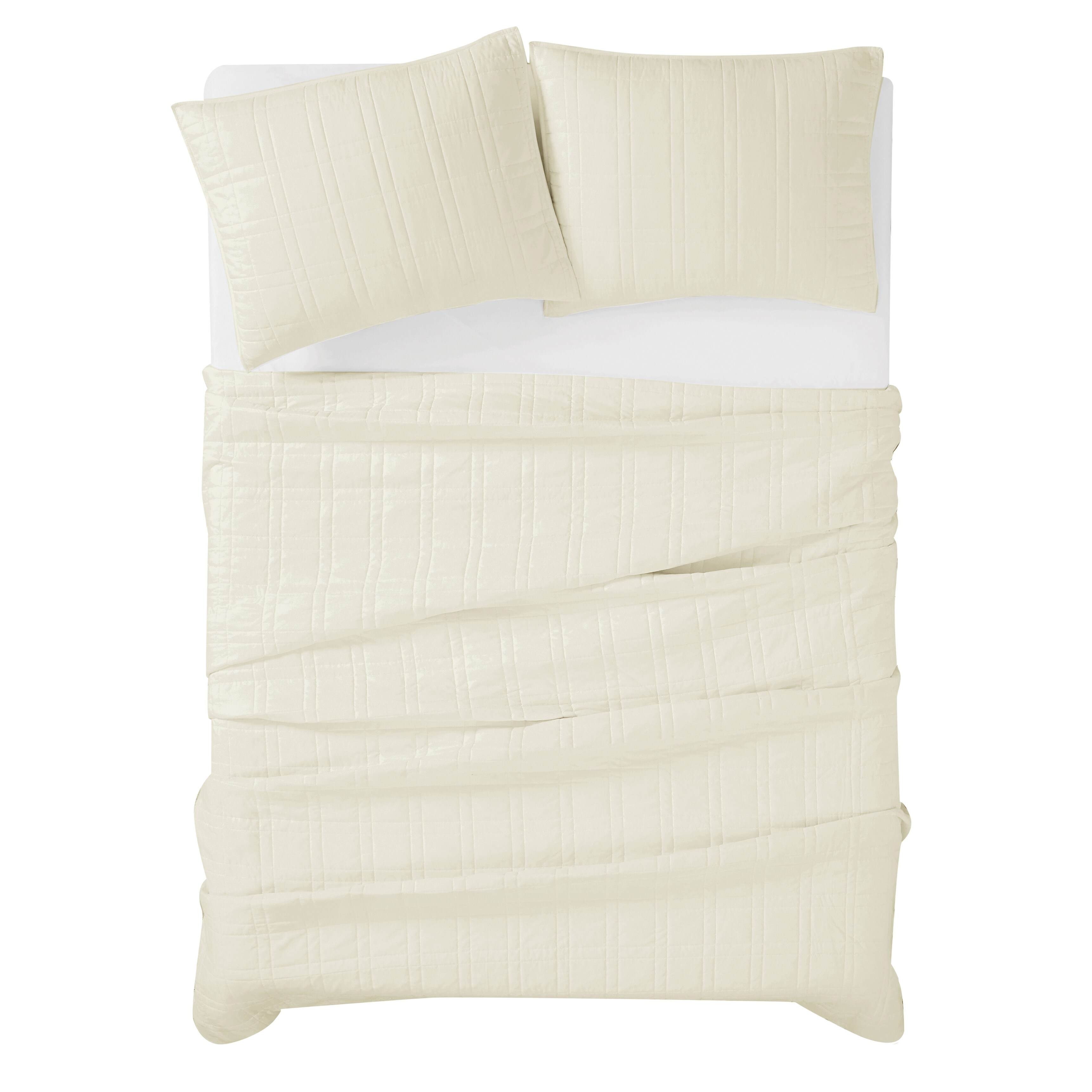 Cannon Heritage Solid 3 Piece Quilt Set - Picture 22 of 33