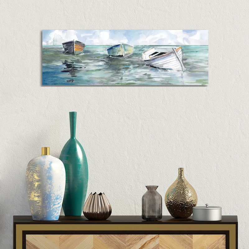iCanvas "Caught At Low Tide I" by Carol Robinson Canvas Print - 12x36x1.5