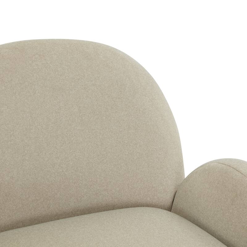 SAFAVIEH Couture Paolini Metal Base Accent Chair - 31"W x 32"D x 33"H