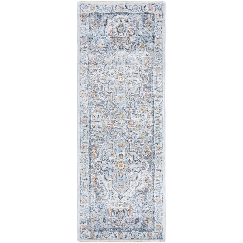 Livabliss Hassler Traditional Medallion Area Rug