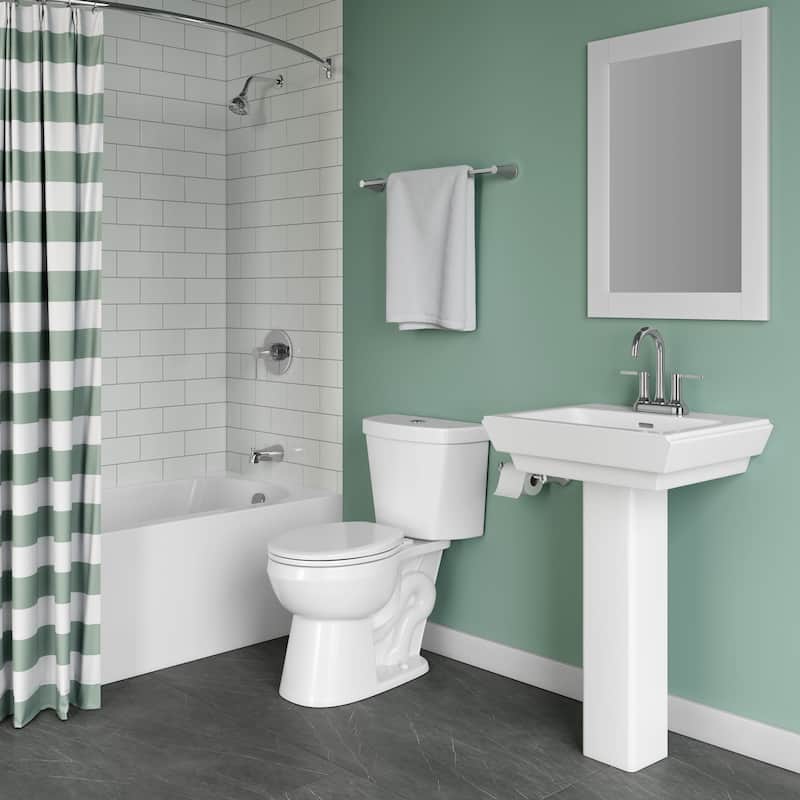 PROFLO PF3712DFP Camden 1.28 GPF Dual Flush Toilet Tank Only with Push