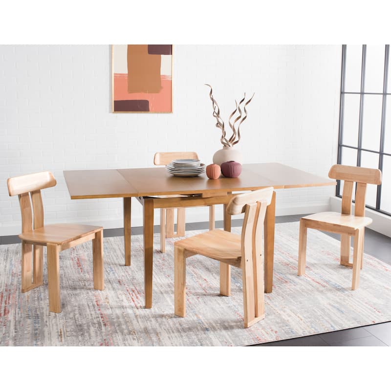 SAFAVIEH Twila Wood Dining Chair - 19" W x 19" D x 32" H - 19Wx19Dx32H