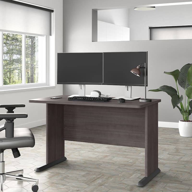 Studio A 48W Computer Desk by Bush Business Furniture - Storm Gray