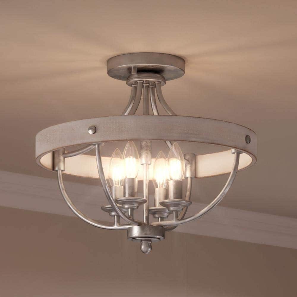 French country ceiling light gray bathroom light metal hallway light