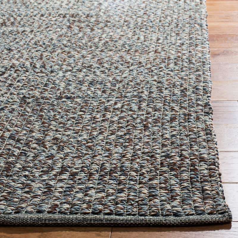 SAFAVIEH, Handmade Flatweave Montauk Gyrithe Casual Cotton Rug