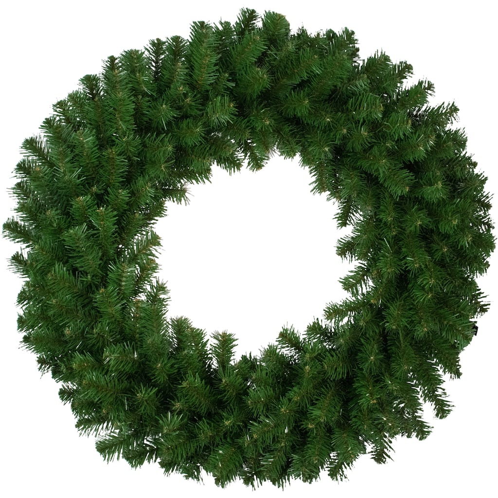 Dorchester Pine Green Artificial Christmas Wreath 72-Inch Unlit - 72"