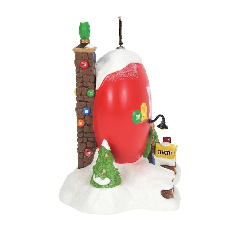 Department 56 North Pole Series Lighted Red's M&M Cottage - 6013435