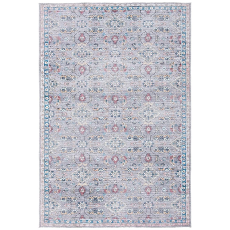 SAFAVIEH Serapi Machine Washable Maryann Medallion Distressed Rug..