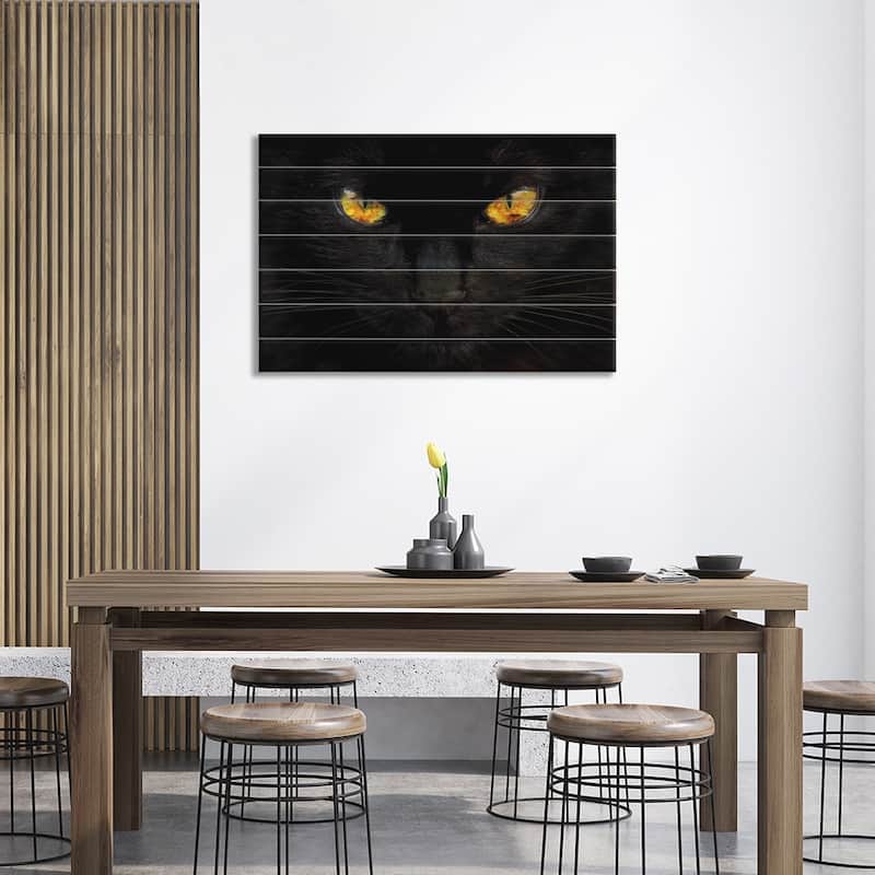 The Hypnotist Of The Night Print On Wood by Ferdinando Valverde - Multi-Color