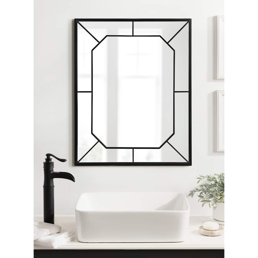 Kate and Laurel Ardithe Rectangle Wall Mirror