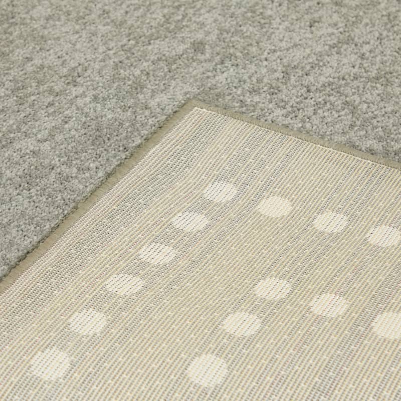 Eckert Dot Border Area Rug