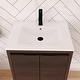 preview thumbnail 24 of 22, BNK 24" Modern Single Sink Bathroom Vanity with Ceramic Top Set