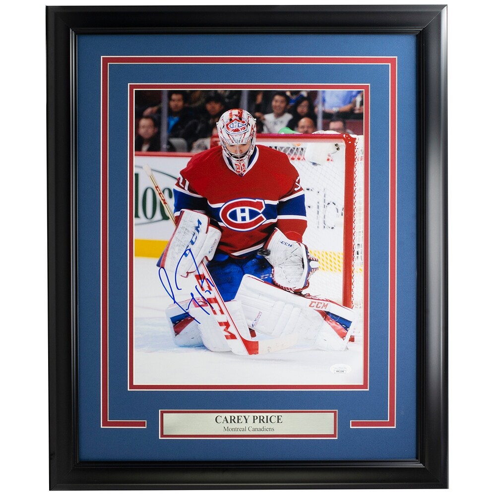 carey price signed jersey framed