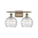 Option Clear Deco Swirl / Antique Brass